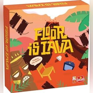 The Floor is Lava Game for Kids Ages 4+ Interactive Classic Board Games